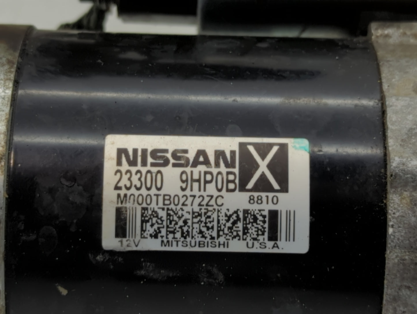 2015-2020 Infiniti Qx60 Car Starter Motor Solenoid OEM P/N:23300 9HP0B Fits Fits 2015 2016 2017 2018 2019 2020 2021 2022 OEM