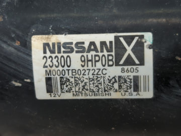 2015-2020 Infiniti Qx60 Car Starter Motor Solenoid OEM P/N:23300 9HP0B Fits Fits 2015 2016 2017 2018 2019 2020 2021 2022 OEM Used Auto Parts