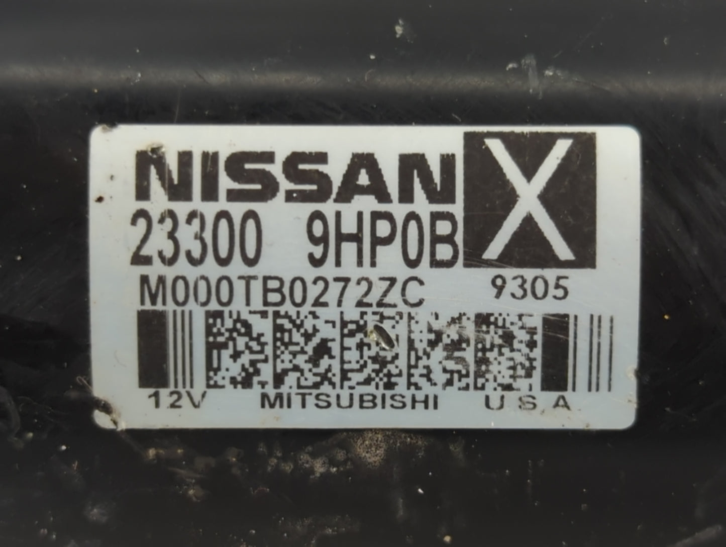 2015-2020 Infiniti Qx60 Car Starter Motor Solenoid OEM P/N:23300 9HP0B Fits Fits 2015 2016 2017 2018 2019 2020 2021 2022 OEM