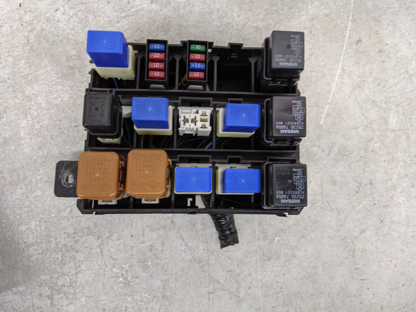 2014-2019 Infiniti Qx80 Fusebox Fuse Box Panel Relay Module P/N:24382 5ZM0A Fits Fits 2013 2014 2015 2016 2017 2018 2019 OEM