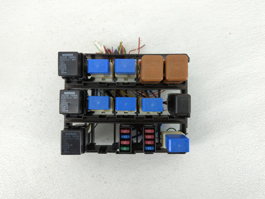2014-2019 Infiniti Qx80 Fusebox Fuse Box Panel Relay Module P/N:24382 5ZM0A Fits Fits 2013 2014 2015 2016 2017 2018 2019 OEM Used Auto Parts