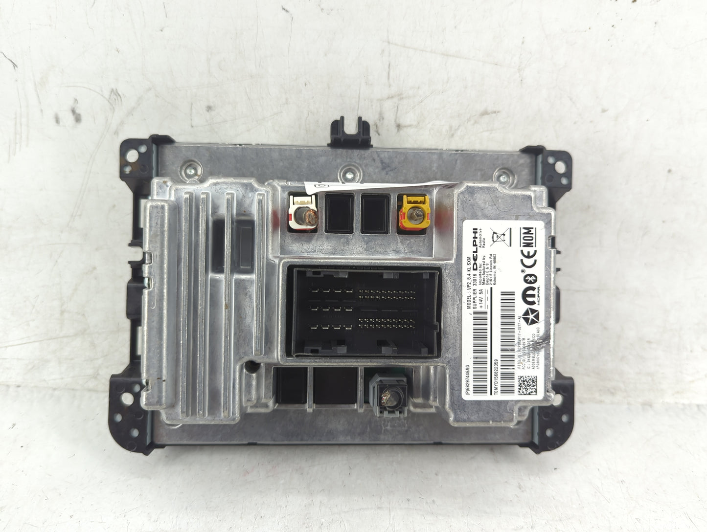 2020 Jeep Cherokee Radio AM FM Cd Player Receiver Replacement P/N:68297446AG Fits OEM Used Auto Parts - Oemusedautoparts1.co
