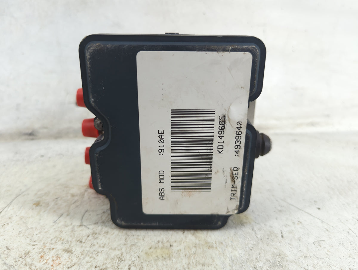 2019 Jeep Cherokee Anti-Lock Brake ABS Pump Module Actuator OEM P/N:P68287910AE 68287910AE Fits OEM Used Auto Parts - Oemuse