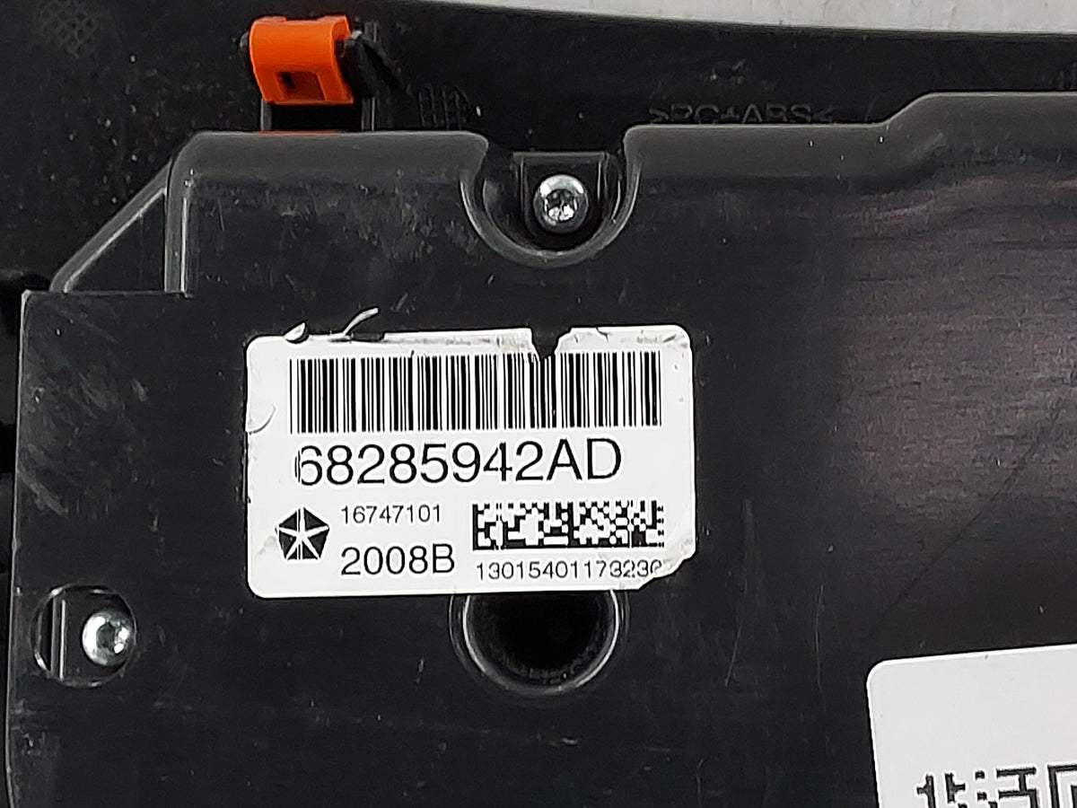 2019-2022 Jeep Cherokee Climate Control Module Temperature AC/Heater Replacement P/N:68285942AD Fits Fits 2019 2020 2021 202