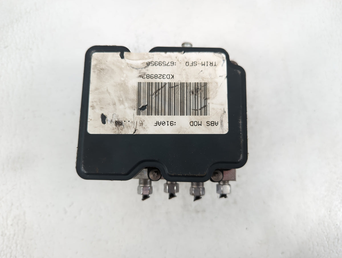 2019 Jeep Cherokee Anti-Lock Brake ABS Pump Module Actuator OEM P/N:68287910AF Fits OEM Used Auto Parts - Oemusedautoparts1.