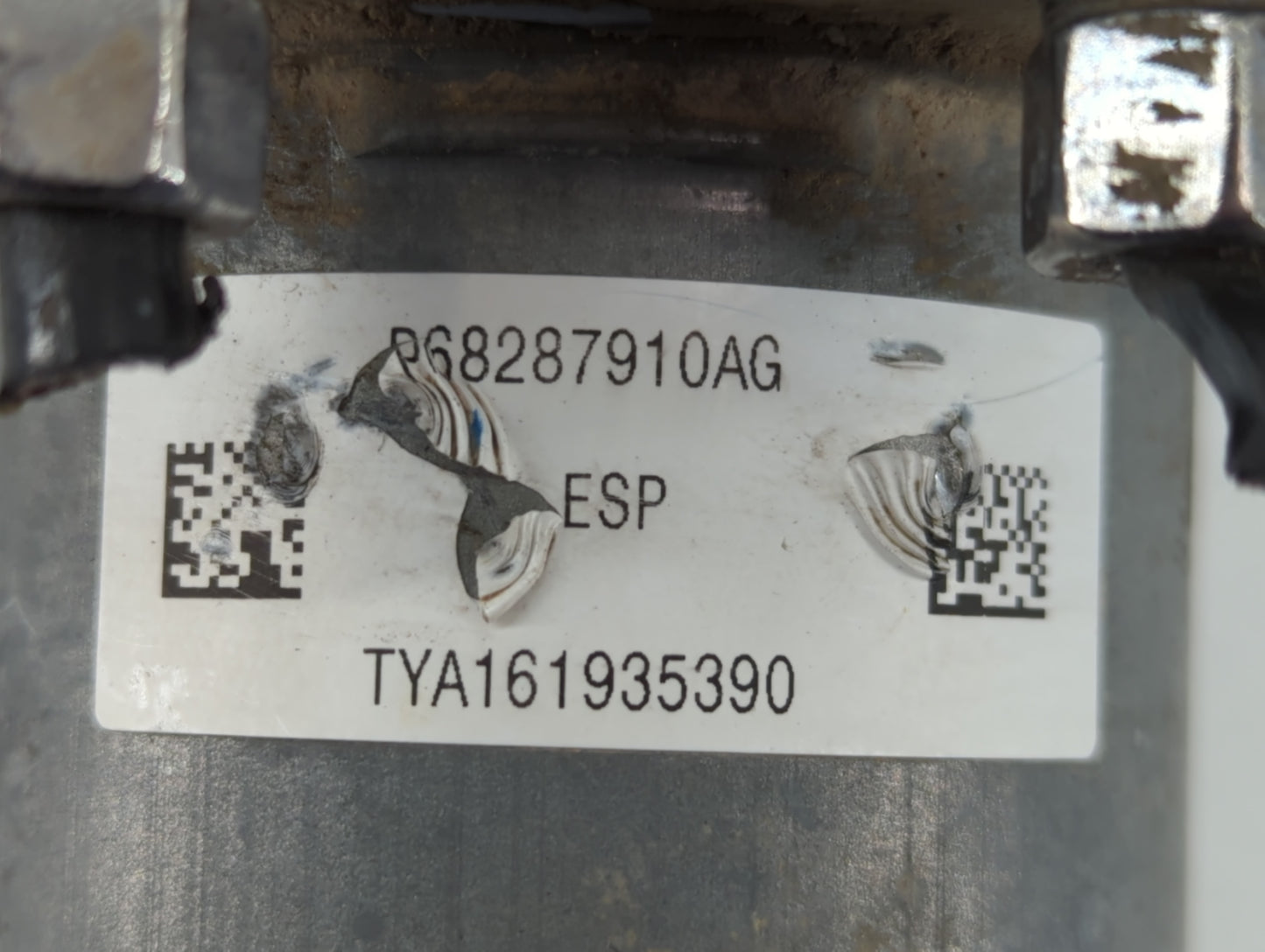 2019 Jeep Cherokee ABS Pump Control Module Replacement P/N:68287910AG Fits OEM Used Auto Parts - Oemusedautoparts1.com