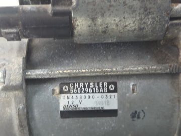 2015-2022 Jeep Cherokee Car Starter Motor Solenoid OEM P/N:TN438000-0321 56029615AB Fits OEM Used Auto Parts