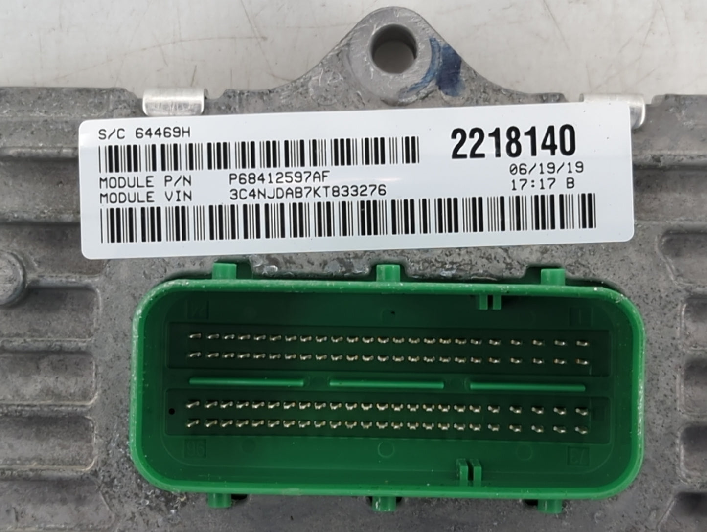 2019 Jeep Compass PCM Engine Control Computer ECU ECM PCU OEM P/N:P68412597AF P68342095AA, P50053906, A2C7607120000 Fits OEM
