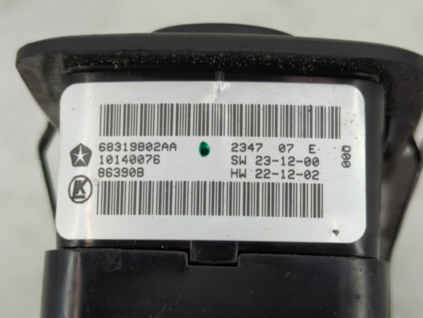2016-2022 Jeep Grand Cherokee Master Power Window Switch Replacement Driver Side Left P/N:10140076 68319802AA Fits OEM Used