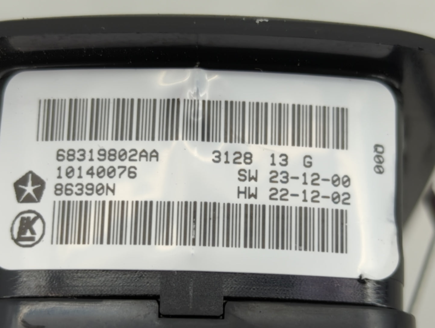 2016-2022 Jeep Grand Cherokee Master Power Window Switch Replacement Driver Side Left P/N:10140076 68319802AA Fits OEM Used