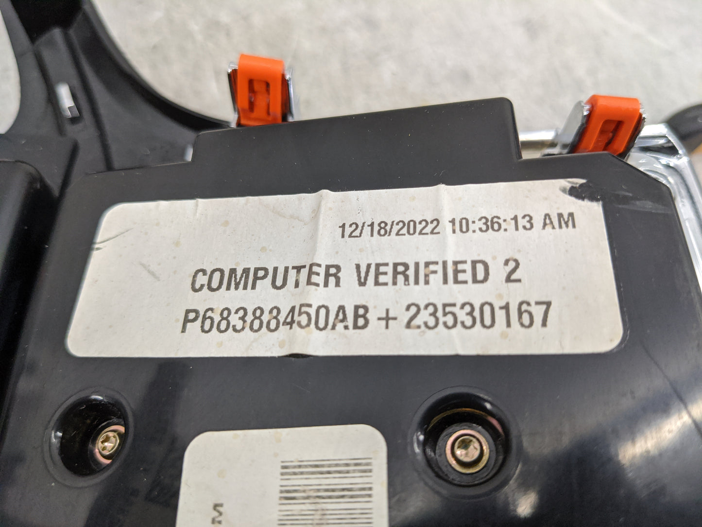 2019 Jeep Grand Cherokee Climate Control Module Temperature AC/Heater Replacement P/N:P68388450AB 68388450AB, P68388550AD Fi