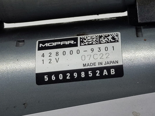 2012-2022 Jeep Wrangler Car Starter Motor Solenoid OEM P/N:42800 Fits Fits 2012 2013 2014 2015 2016 2017 2018 2019 2020 2021 2022 OEM Used Auto Parts