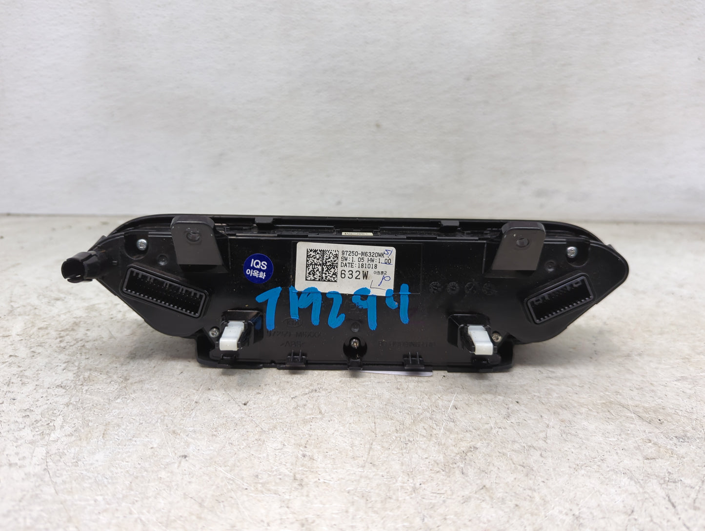 2019-2021 Kia Forte Climate Control Module Temperature AC/Heater Replacement P/N:97250-M6320WK Fits Fits 2019 2020 2021 OEM
