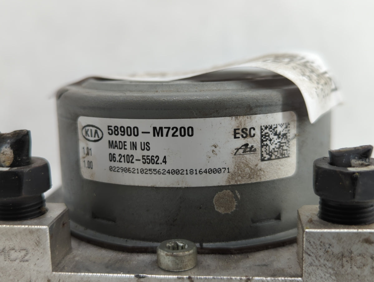 2019-2021 Kia Forte Anti-Lock Brake ABS Pump Module Actuator OEM P/N:58900-M7450 58900-M7200, 58900-M7250 Fits Fits 2019 202