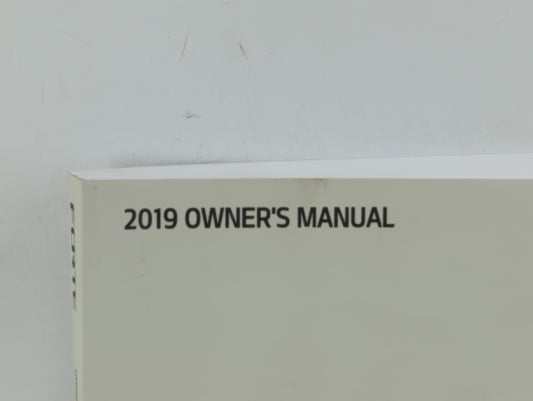 2019 Kia Forte Owners Manual Book Guide OEM Used Auto Parts