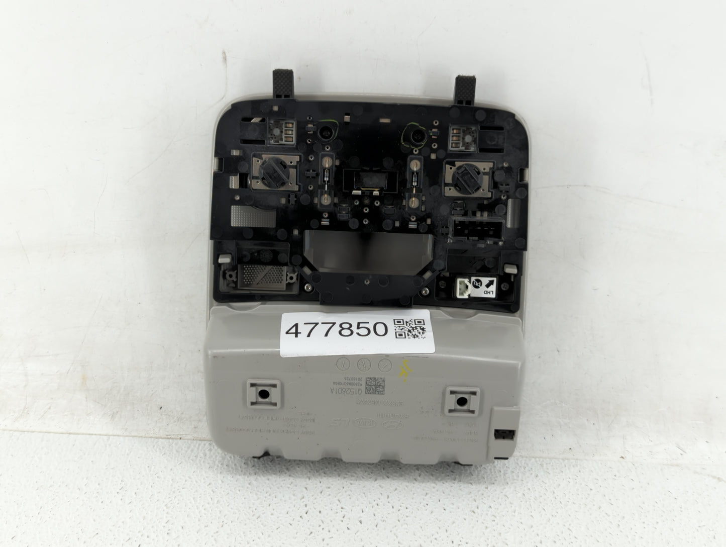 2019 Kia Forte Overhead Roof Console Interior Dome Light Light Grey - Oemusedautoparts1.com
