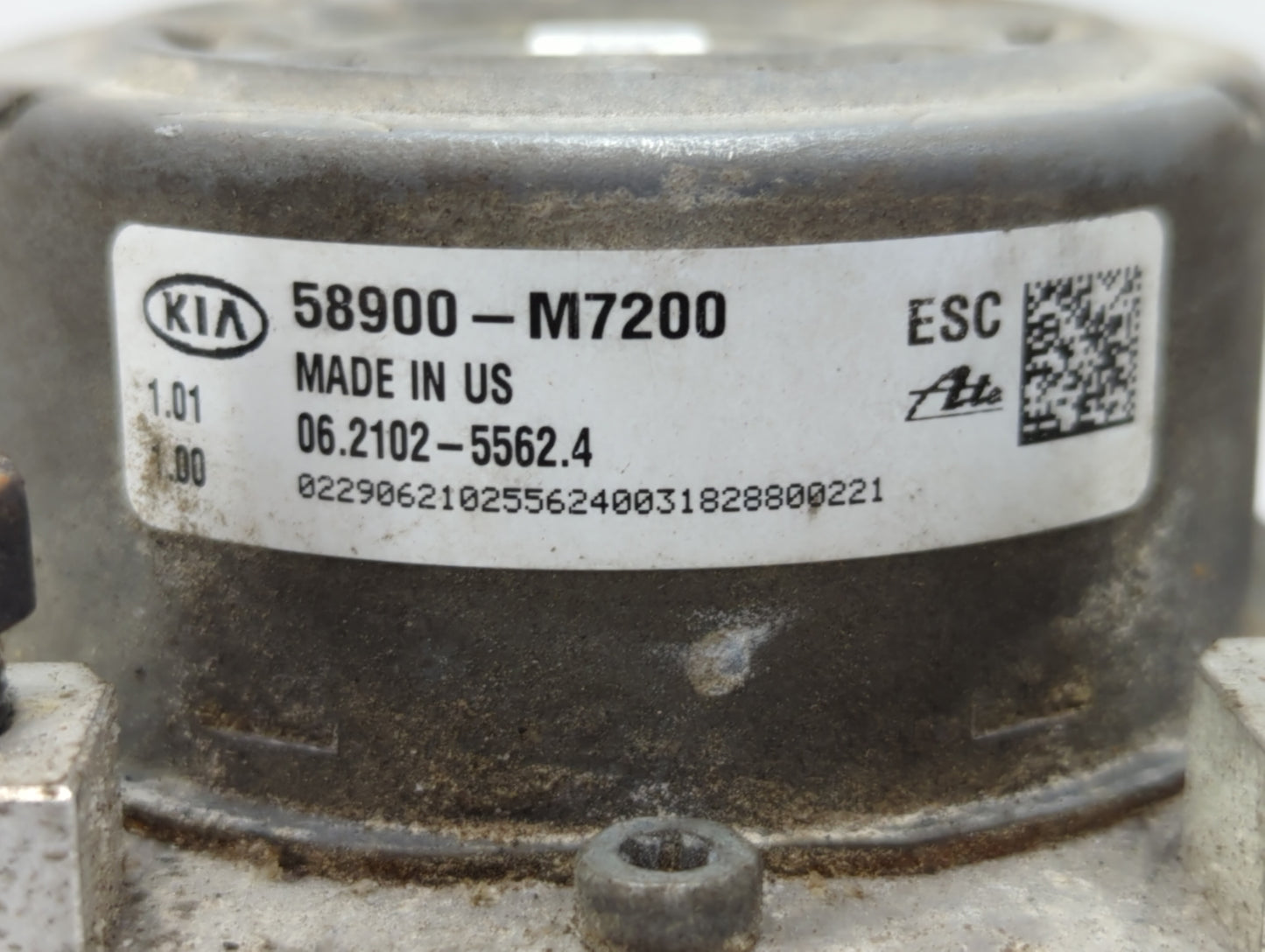 2019-2021 Kia Forte ABS Pump Control Module Replacement P/N:58900-M7200 58900-M7260 Fits Fits 2019 2020 2021 OEM Used Auto P