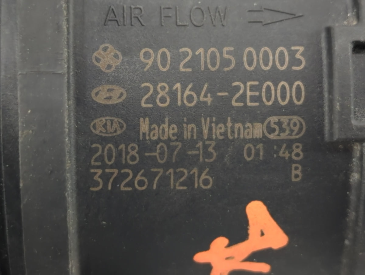 2019-2022 Kia Forte Mass Air Flow Meter Maf Sensor - Oemusedautoparts1.com