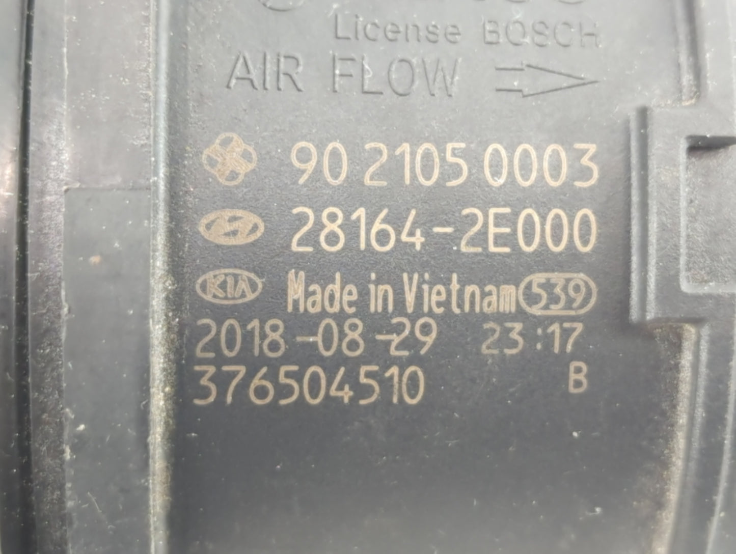 2019-2022 Kia Forte Mass Air Flow Meter Maf - Oemusedautoparts1.com