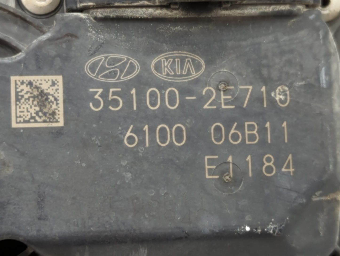 2019 Kia Forte Throttle Body P/N:6100 07B11 35100-2E710 Fits OEM Used Auto Parts - Oemusedautoparts1.com