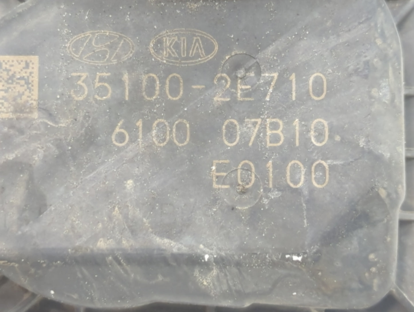2019 Kia Forte Throttle Body P/N:6100 07B11 35100-2E710 Fits OEM Used Auto Parts - Oemusedautoparts1.com
