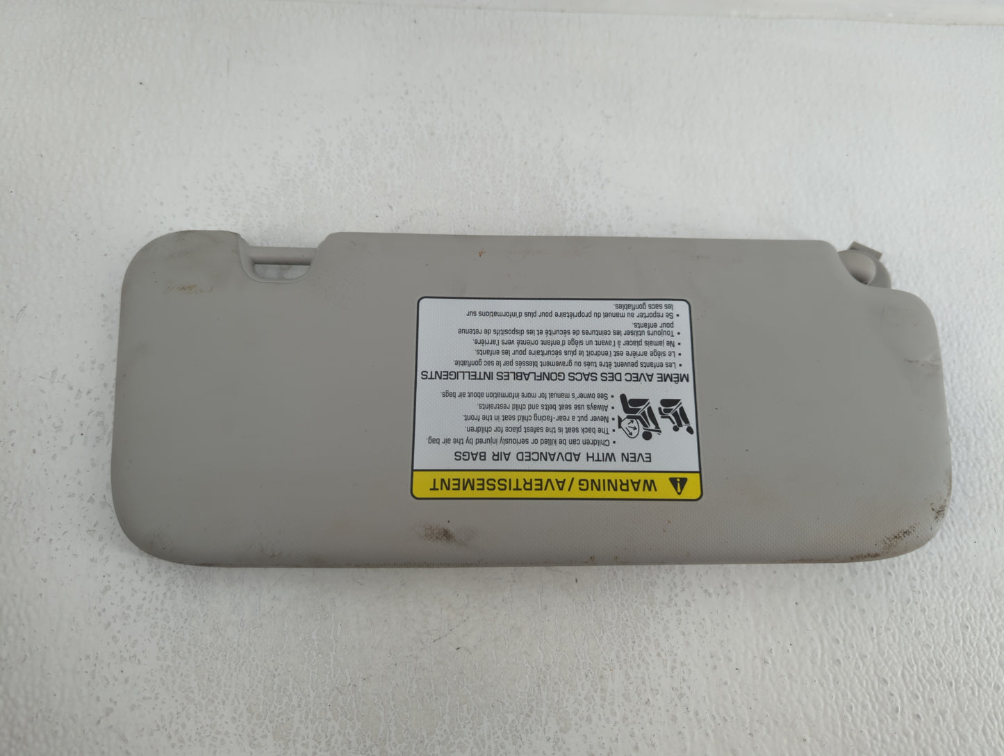 2019-2021 Kia Forte Sun Visor Shade Replacement Driver Left Mirror Fits Fits 2019 2020 2021 OEM Used Auto Parts - Oemusedaut