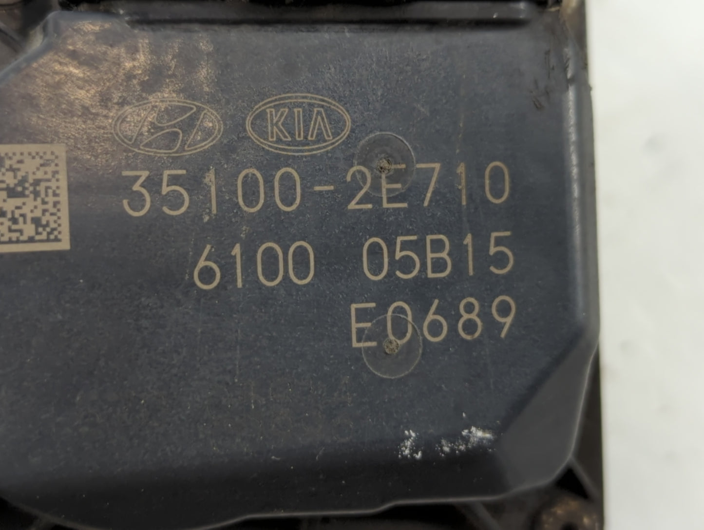 2019 Kia Forte Throttle Body P/N:6100 05B15 35100-2E710 Fits OEM Used Auto Parts - Oemusedautoparts1.com
