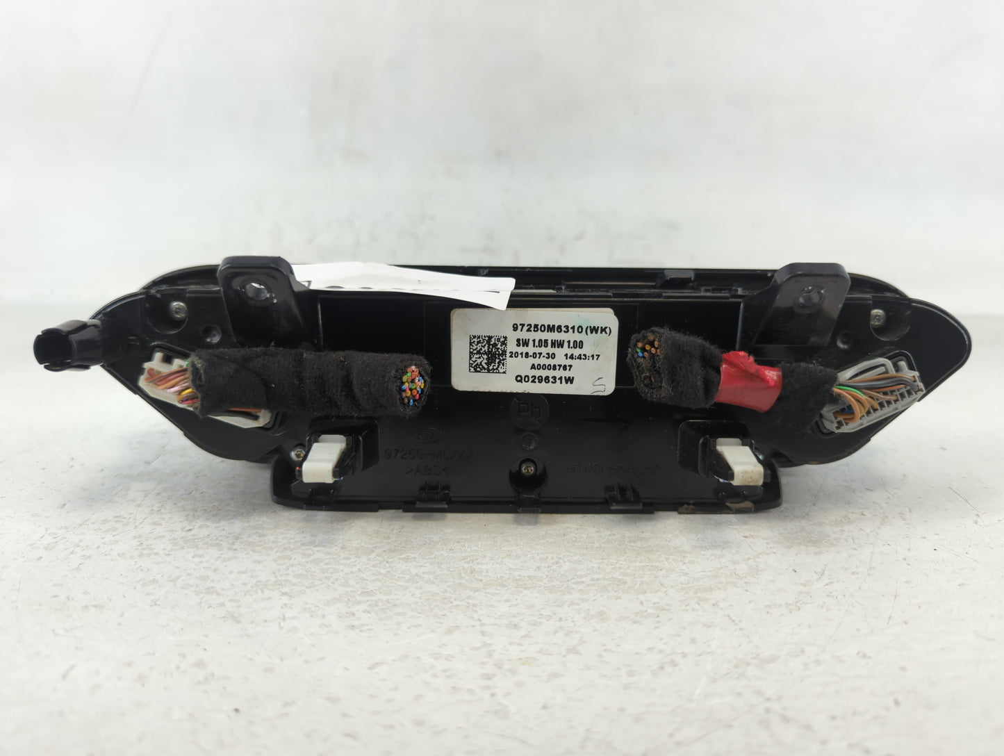 2019-2021 Kia Forte Climate Control Module Temperature AC/Heater Replacement P/N:Q029631W 97250M6310 Fits Fits 2019 2020 202