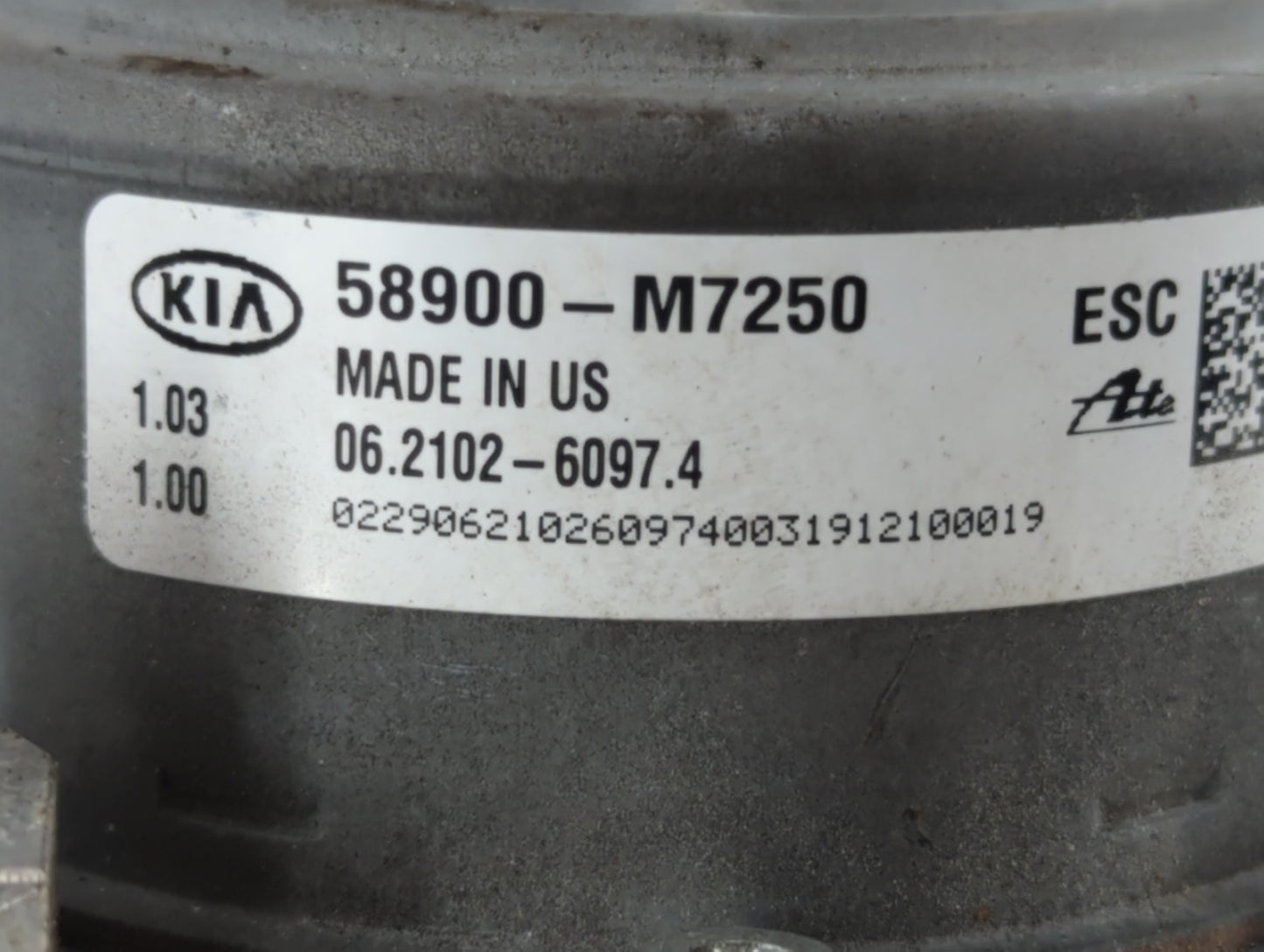 2019-2021 Kia Forte ABS Pump Control Module Replacement P/N:58900-M7250 Fits Fits 2019 2020 2021 OEM Used Auto Parts - Oemus