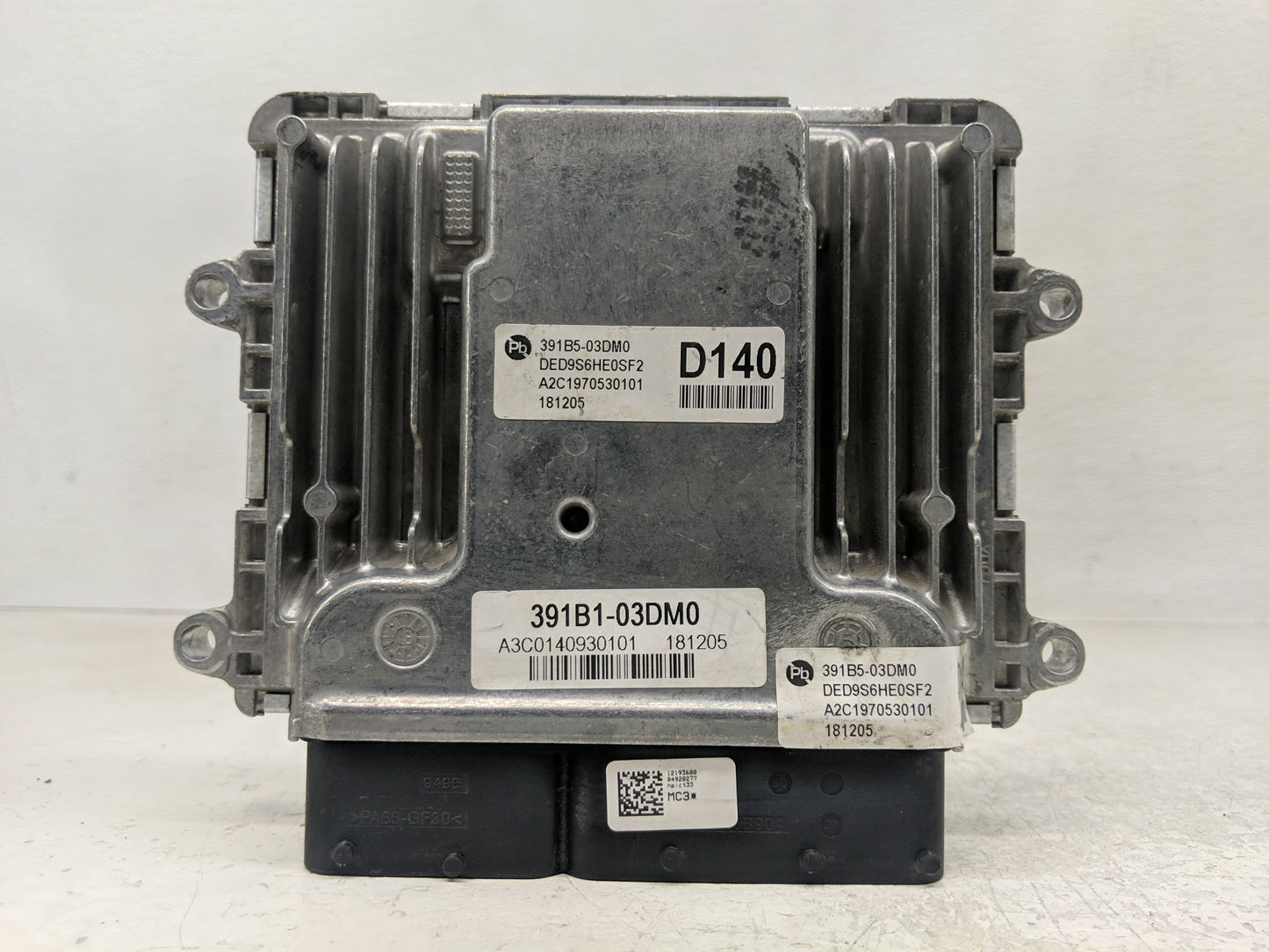 2019-2020 Kia Niro PCM Engine Control Computer ECU ECM PCU OEM P/N:391B1-03DM0 Fits Fits 2019 2020 OEM Used Auto Parts - Oem