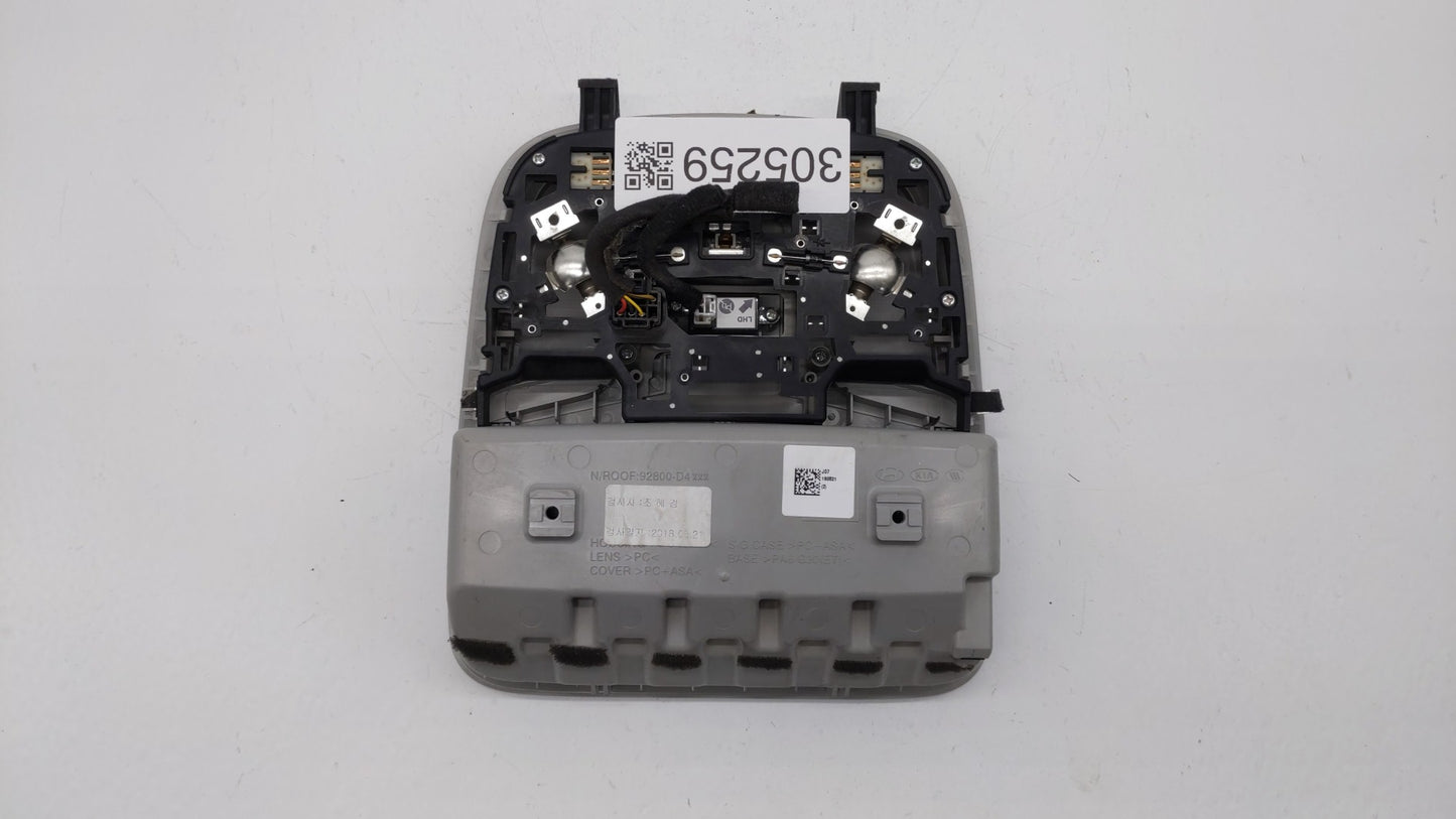 2016-2020 Kia Optima Overhead Roof Console - Oemusedautoparts1.com