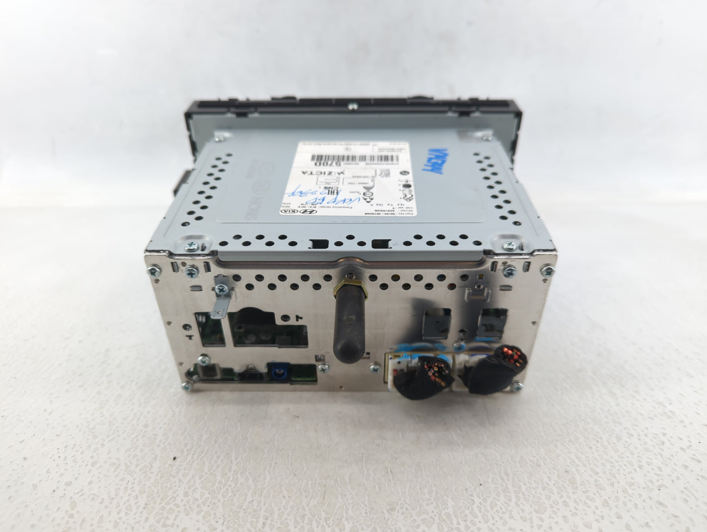 2019-2020 Kia Optima Radio AM FM Cd Player Receiver Replacement P/N:96160-D5700WK Fits Fits 2019 2020 OEM Used Auto Parts -