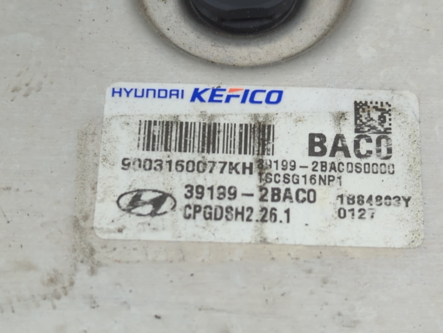 2018-2019 Kia Rio PCM Engine Control Computer ECU ECM PCU OEM P/N:39199-2BAC0 Fits Fits 2018 2019 OEM Used Auto Parts - Oemu