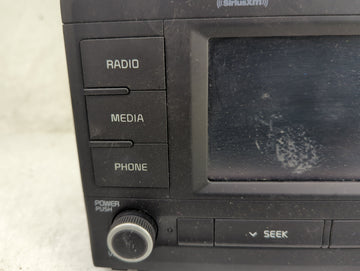 2018-2019 Kia Rio Radio AM FM Cd Player Receiver Replacement P/N:96180-H9850WK ACBA4H9AN, TQ8-ACBA4H9AN Fits Fits 2018 2019 OEM Used Auto Parts
