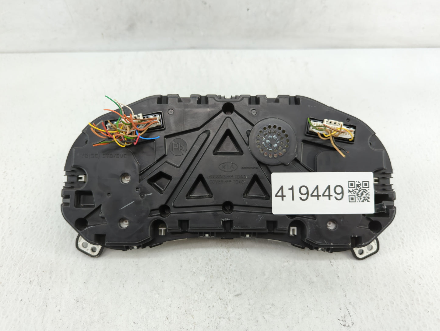 2019-2020 Kia Rio Instrument Cluster Speedometer Gauges P/N:94001-H9220 94011-H9130 Fits Fits 2019 2020 OEM Used Auto Parts