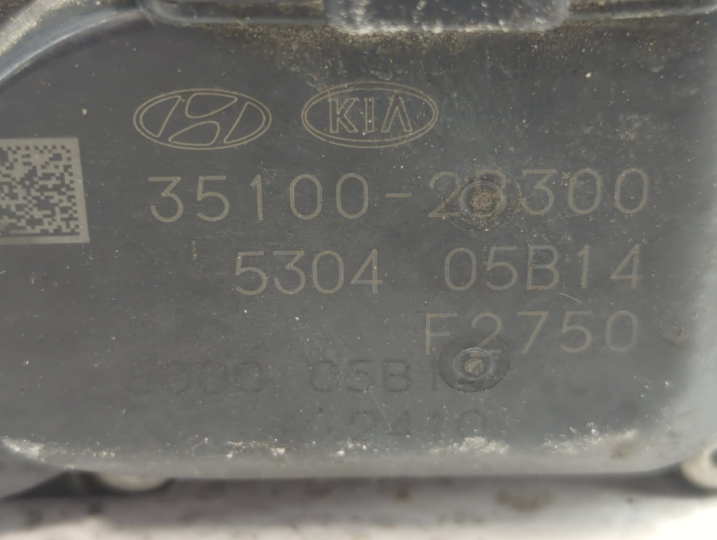 2012-2019 Kia Rio Throttle Body P/N:35100-2B370 Fits Fits 2012 2013 2014 2015 2016 2017 2018 2019 OEM Used Auto Parts - Oemu