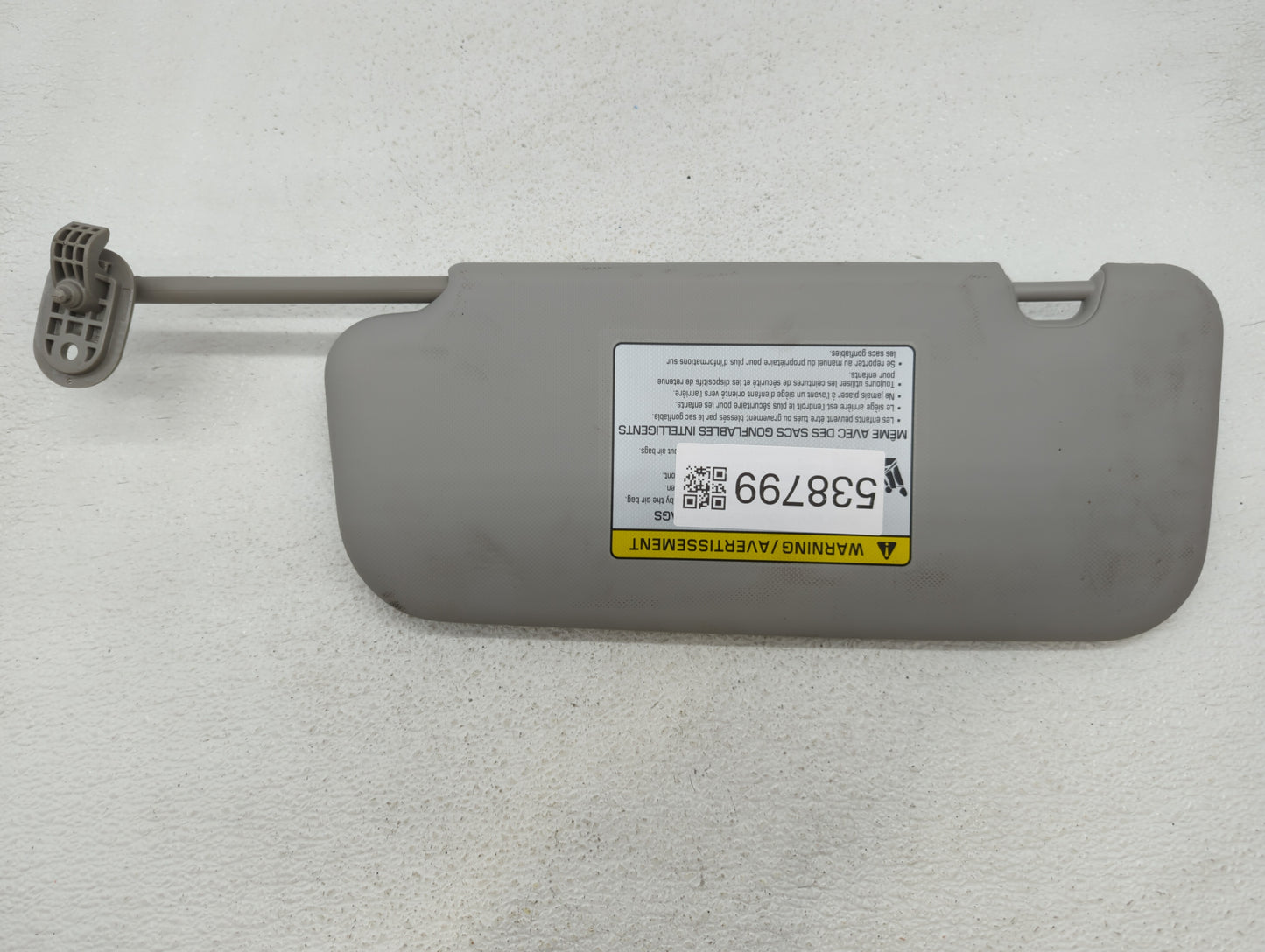 2018-2020 Kia Rio Sun Visor Shade Replacement Driver Left Mirror Fits Fits 2018 2019 2020 2021 2022 OEM Used Auto Parts - Oe