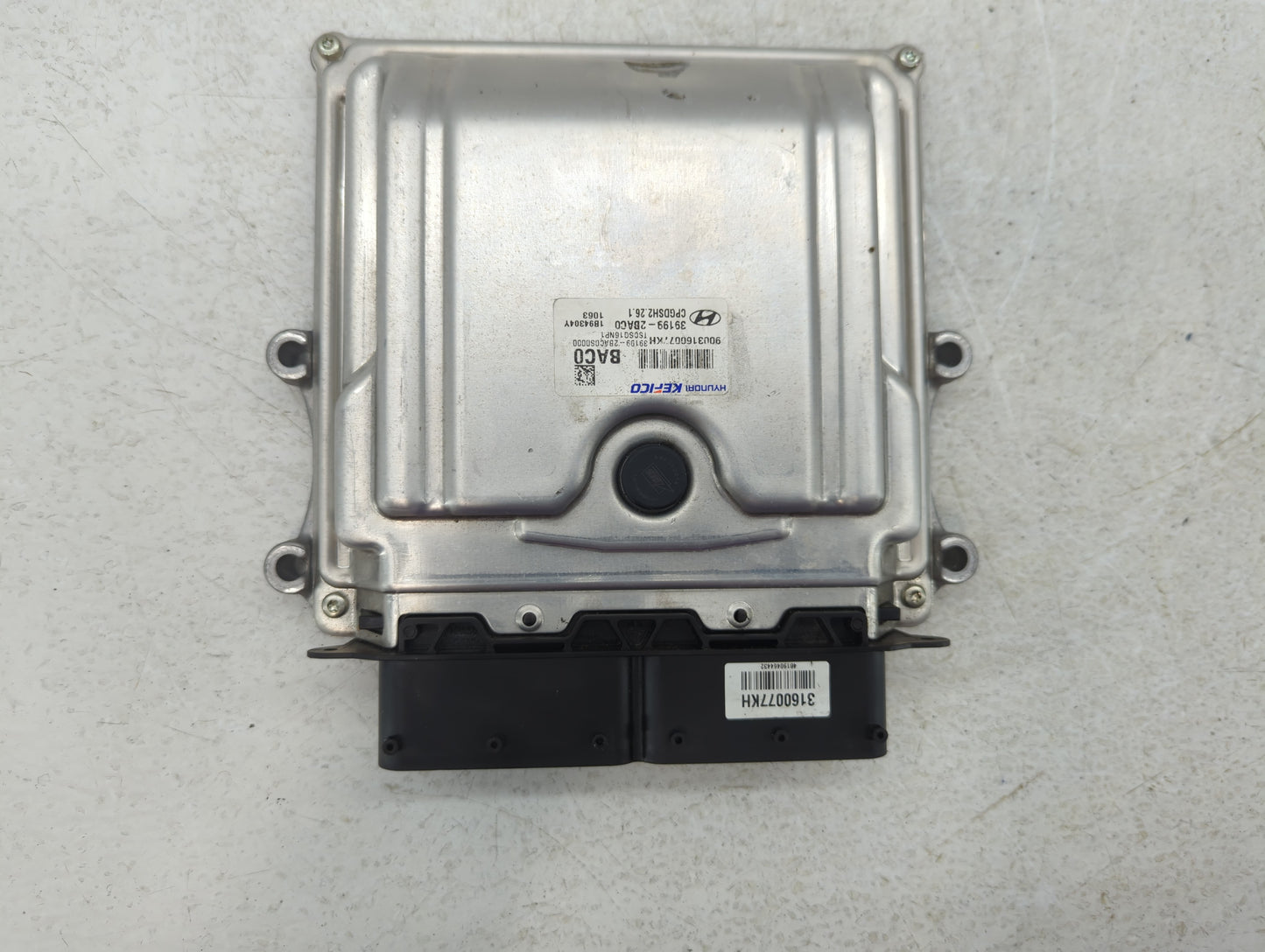 2018-2019 Kia Rio PCM Engine Control Computer ECU ECM PCU OEM P/N:39199-2BAC0 Fits Fits 2018 2019 OEM Used Auto Parts - Oemu