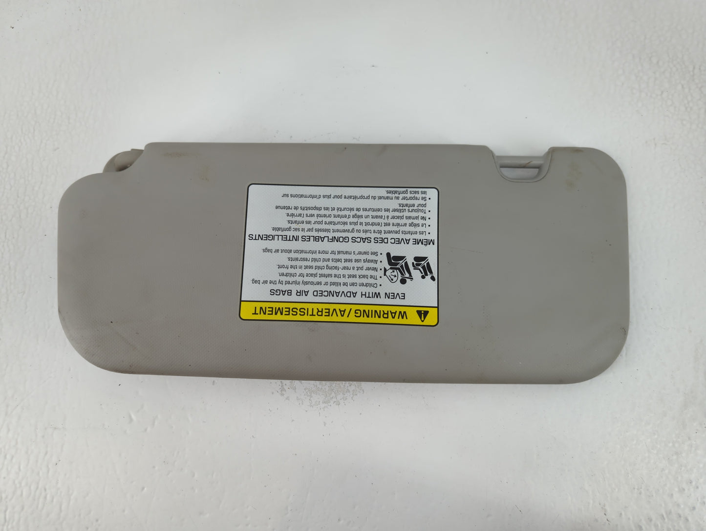 2018-2020 Kia Rio Sun Visor Shade Replacement Passenger Right Mirror Fits Fits 2018 2019 2020 2021 2022 OEM Used Auto Parts
