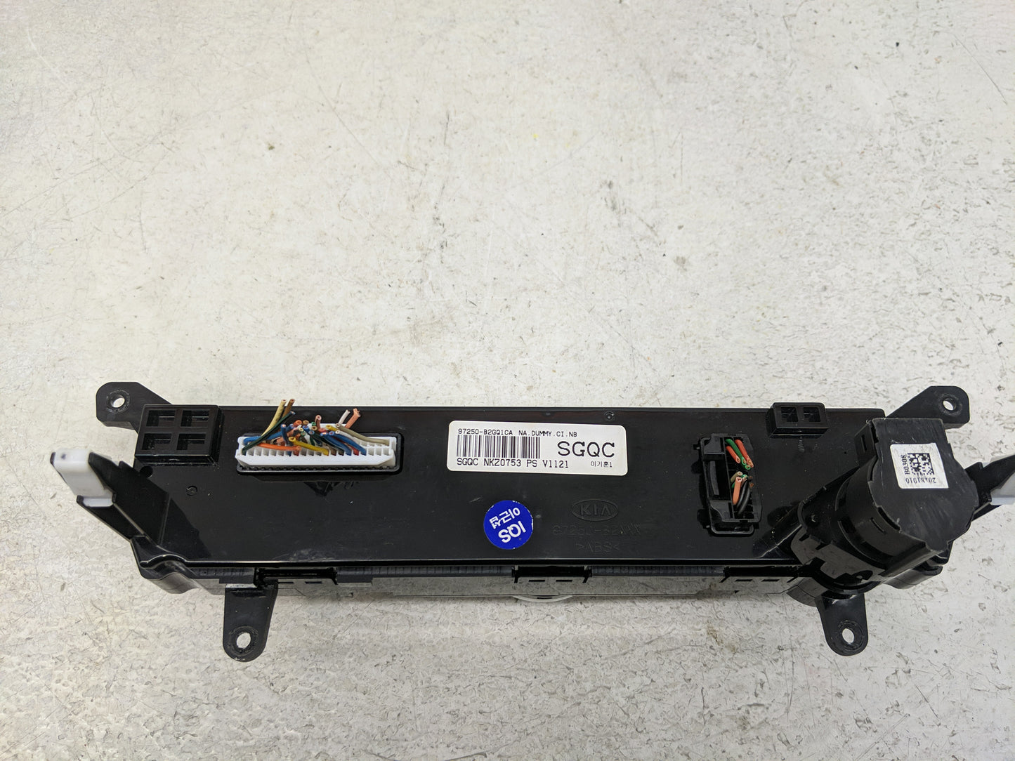 2017-2019 Kia Soul Climate Control Module Temperature AC/Heater Replacement P/N:97250-82GQ1CA Fits Fits 2017 2018 2019 OEM U