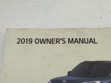 2019 Kia Soul Owners Manual Book Guide OEM Used Auto Parts