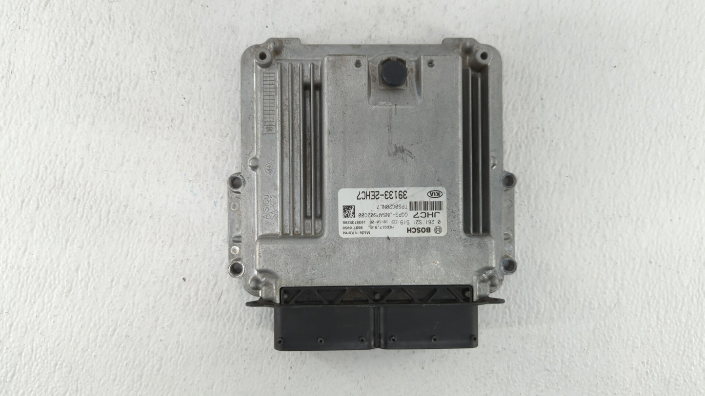 2019 Kia Soul PCM Engine Control Computer ECU ECM PCU OEM P/N:39133-2EHC7 Fits OEM Used Auto Parts - Oemusedautoparts1.com