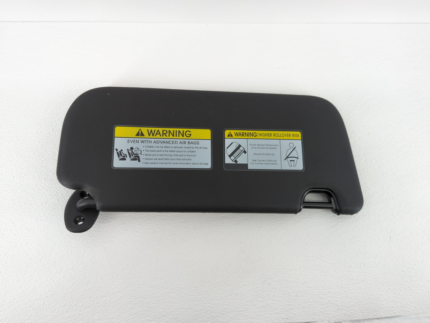 2014-2019 Kia Soul Sun Visor Shade Replacement Driver Left Mirror Fits Fits 2014 2015 2016 2017 2018 2019 OEM Used Auto Part