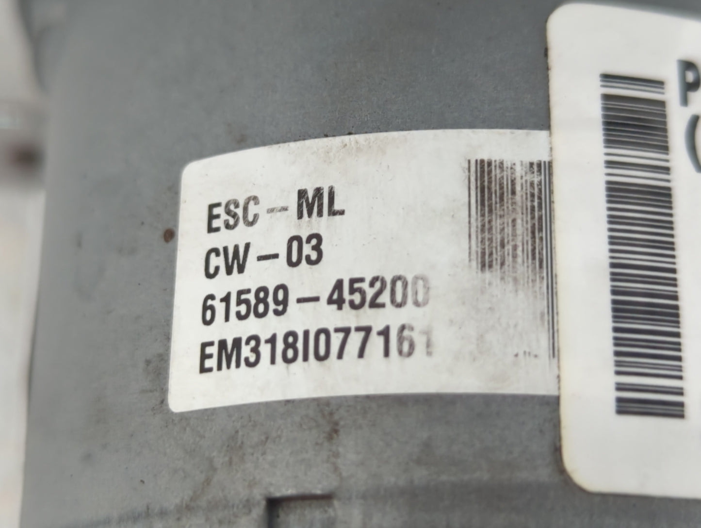2017-2019 Kia Soul ABS Pump Control Module Replacement P/N:61589-4500 Fits Fits 2017 2018 2019 OEM Used Auto Parts - Oemused