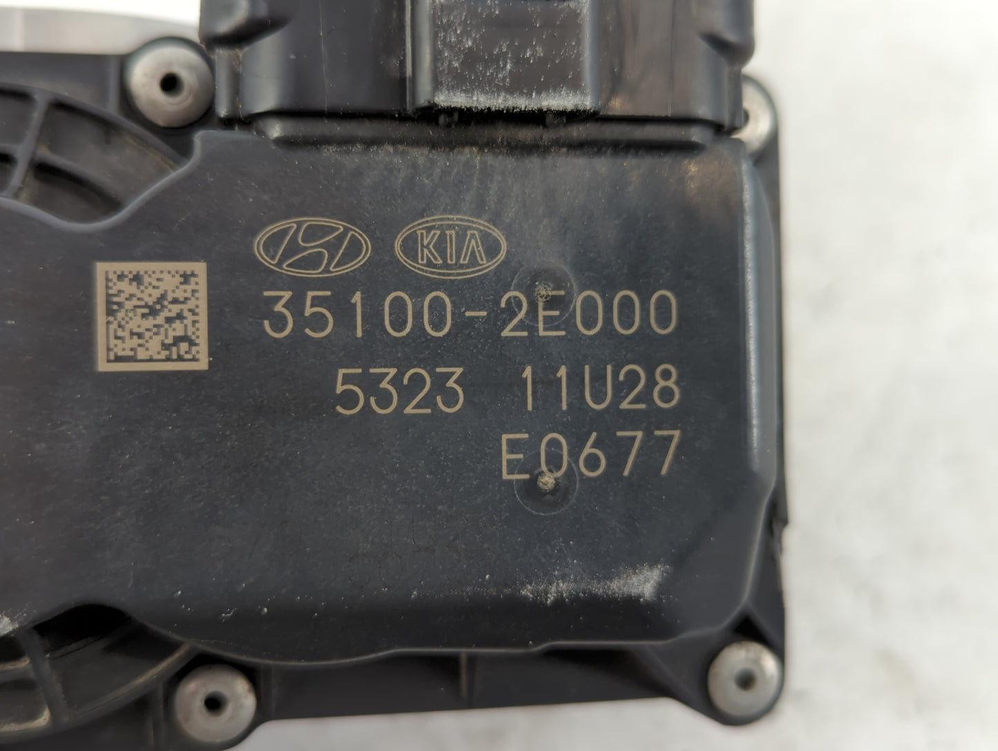 2014-2019 Kia Soul Throttle Body P/N:35100-2E000 Fits Fits 2011 2012 2013 2014 2015 2016 2017 2018 2019 2020 2021 OEM Used A