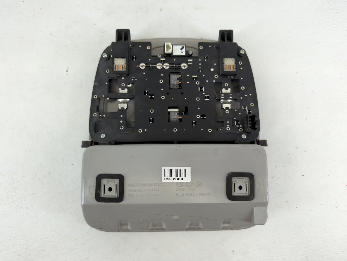 2014-2019 Kia Soul Overhead Roof Console 663643 - Oemusedautoparts1.com