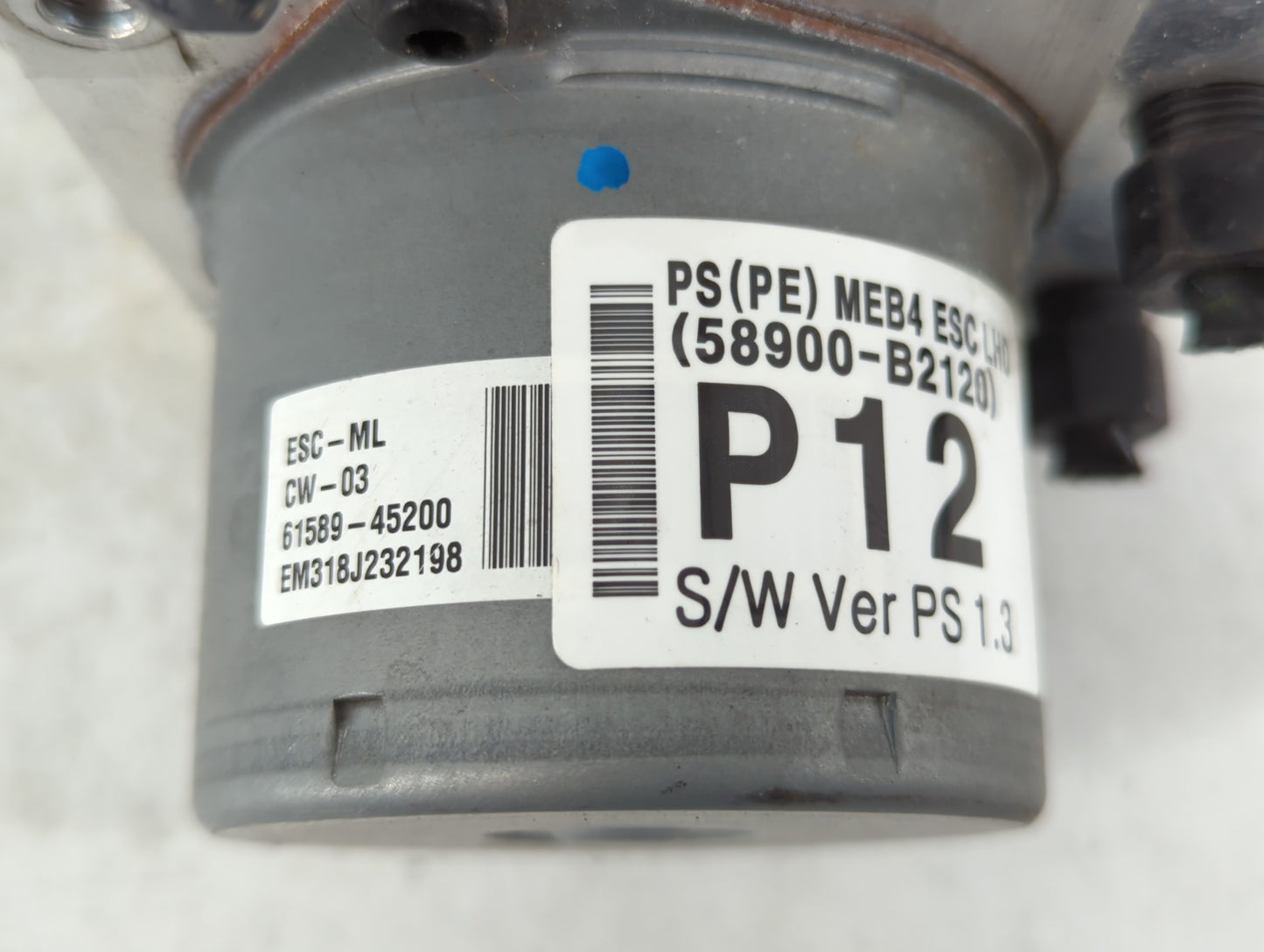 2017-2019 Kia Soul ABS Pump Control Module Replacement P/N:58900-B2120 61589-45200 Fits Fits 2017 2018 2019 OEM Used Auto Pa