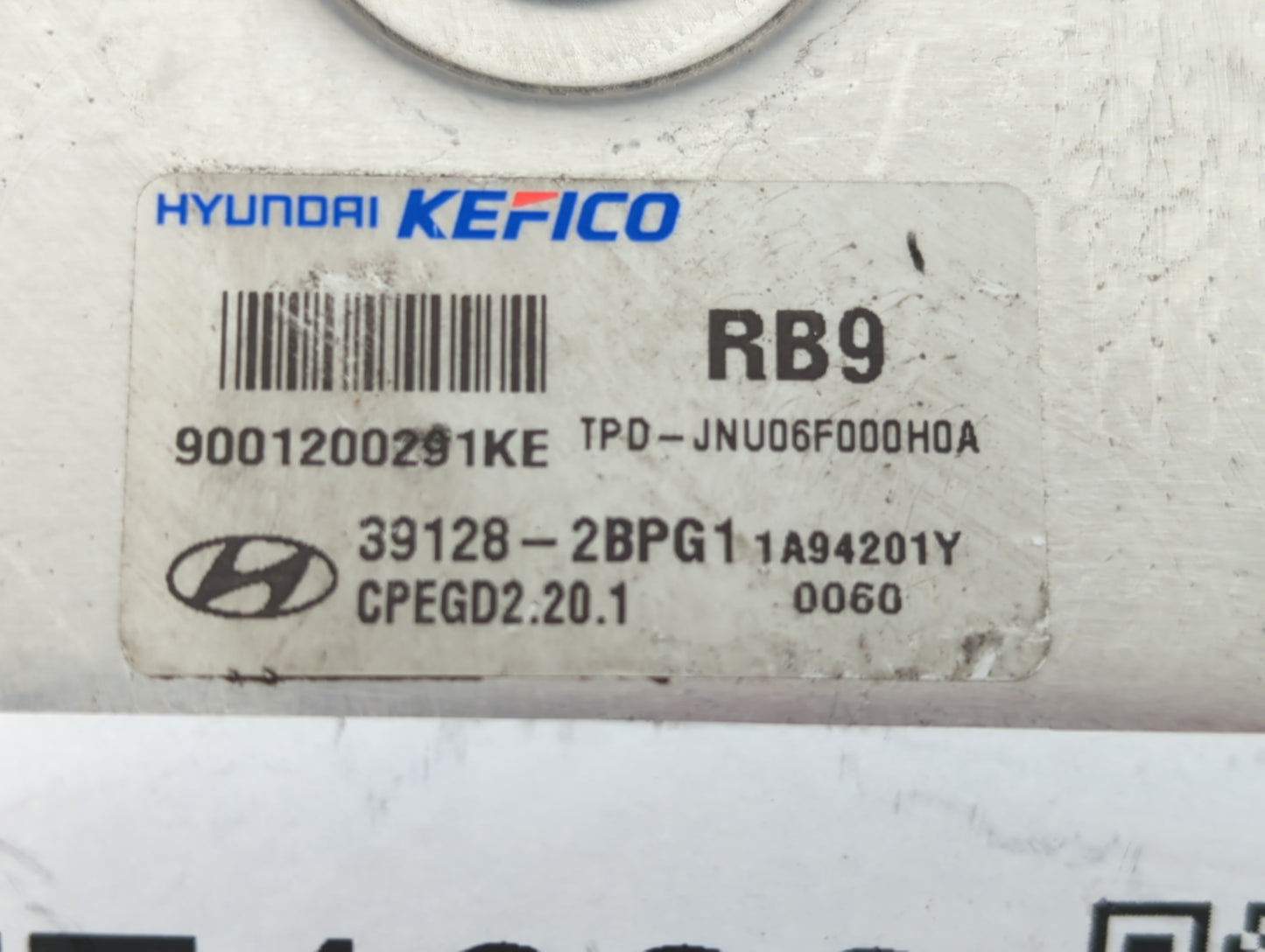 2017-2019 Kia Soul PCM Engine Control Computer ECU ECM PCU OEM P/N:39128-2BPG1 Fits Fits 2017 2018 2019 OEM Used Auto Parts