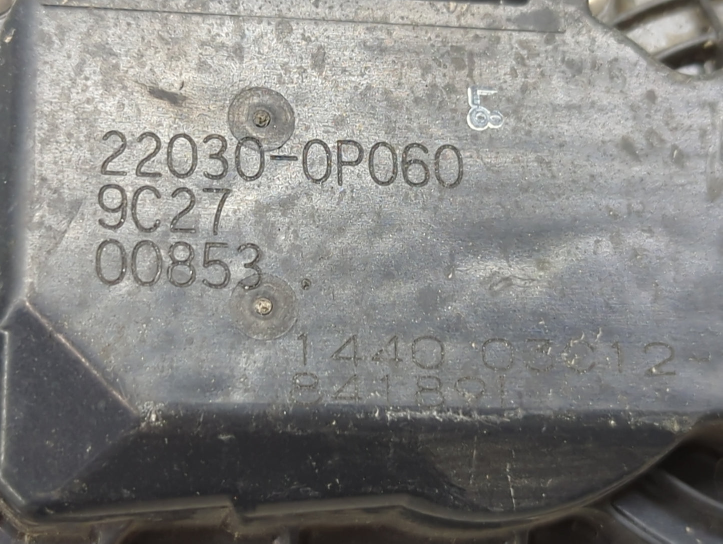 2016-2022 Lexus Rx350 Throttle Body P/N:22030-0P060 Fits Fits 2016 2017 2018 2019 2020 2021 2022 OEM Used Auto Parts - Oemus