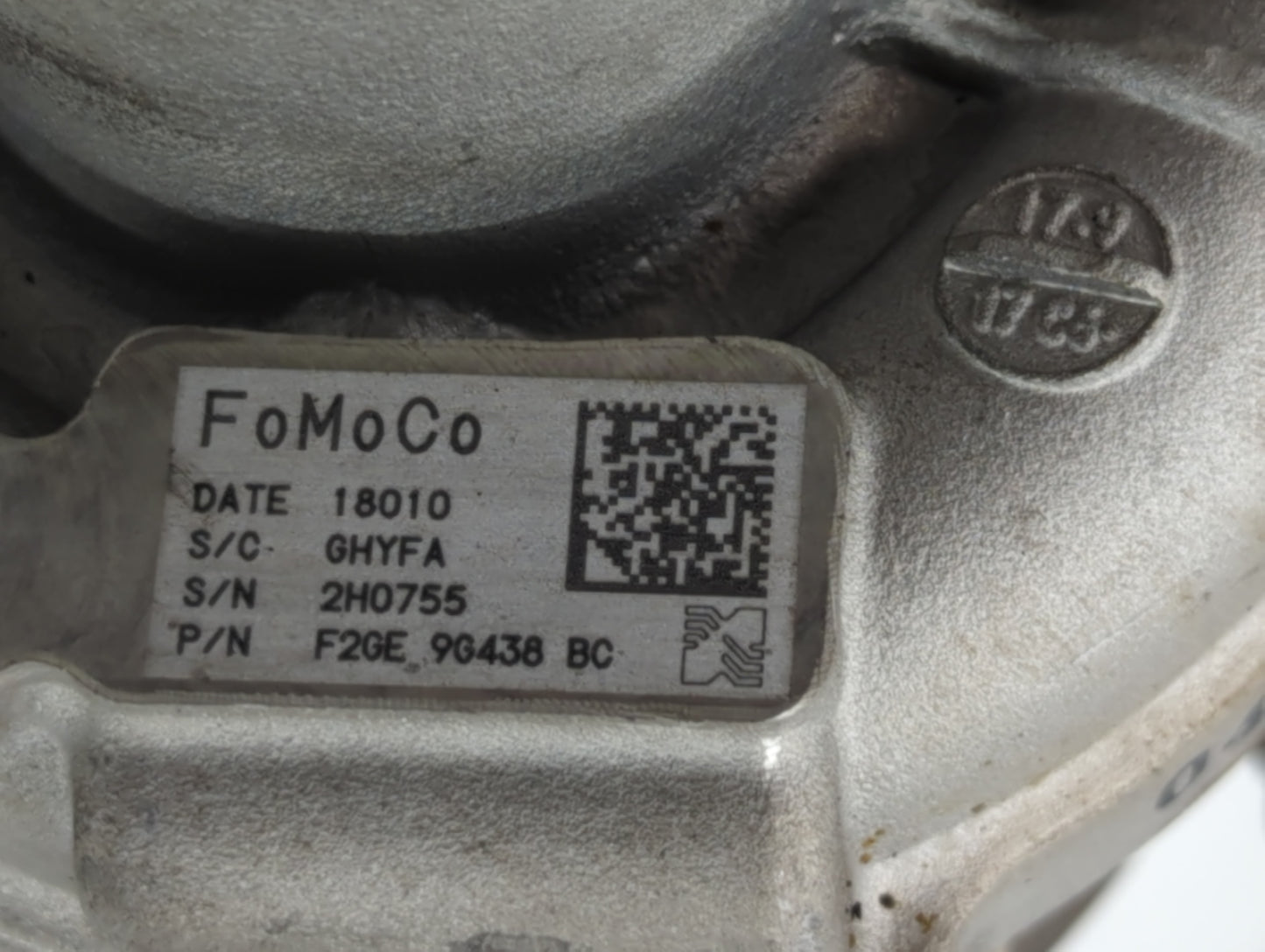 2017 Lincoln Mkc Turbocharger Turbo Charger Super Charger Supercharger - Oemusedautoparts1.com